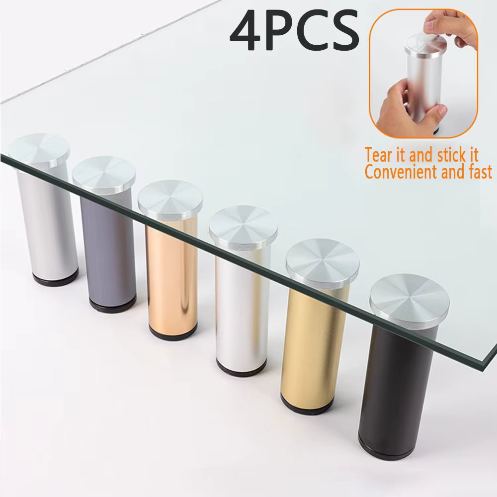 Pieds de Table basse Non perforés en alliage d'aluminium