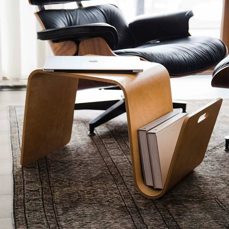 Table basse minimaliste design en bois massif