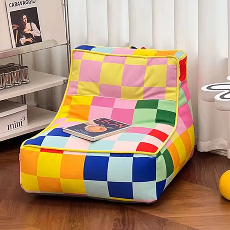 Canapé pouf créatif en mosaïque