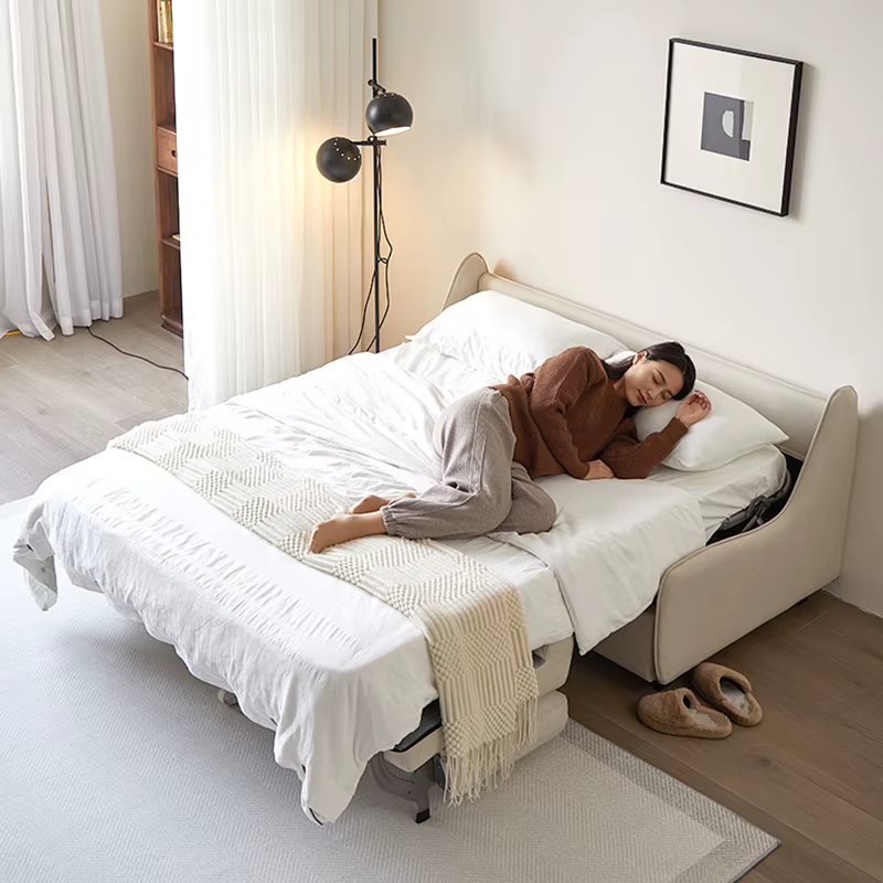 Le canapé-lit moderne avec couleur de matelas peut être personnalisé