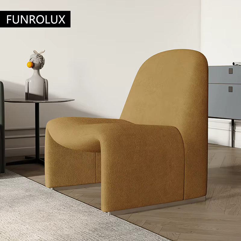 Chaise de loisirs simple pour salon, petit canapé, hôtel, club, chaise d'étude