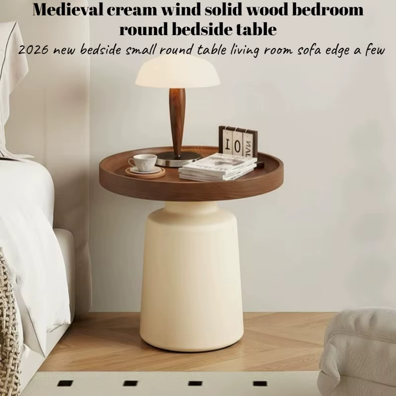 Tables basses rondes de style mid-century