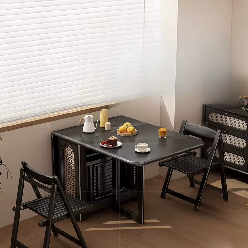 Organisateur de Table à manger noir au Design Simple
