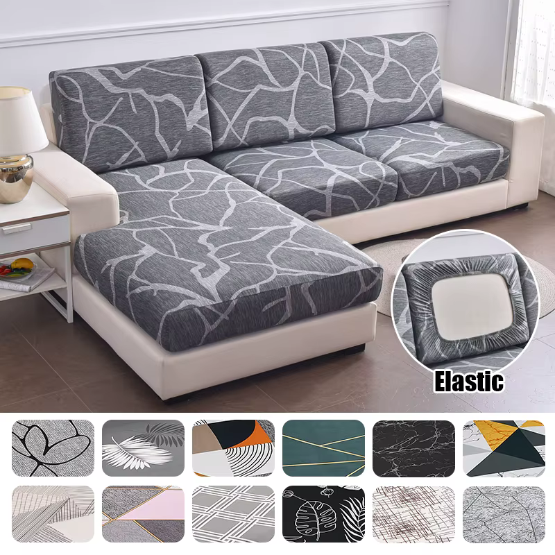Housse De Coussin de Canapé Élastique