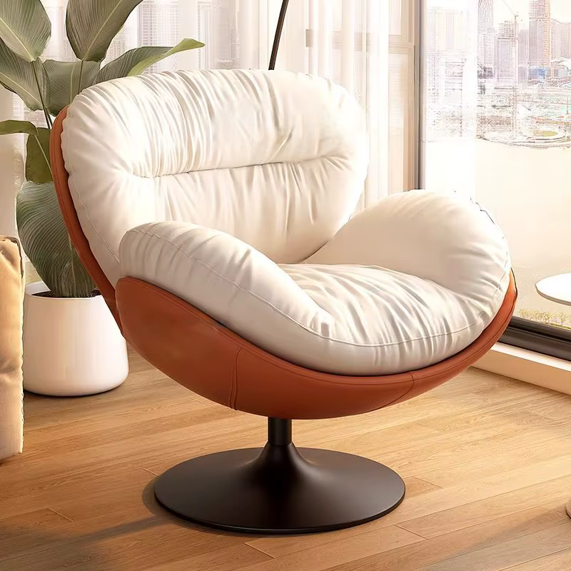 Chaises longues de lecture bureau salon coussin