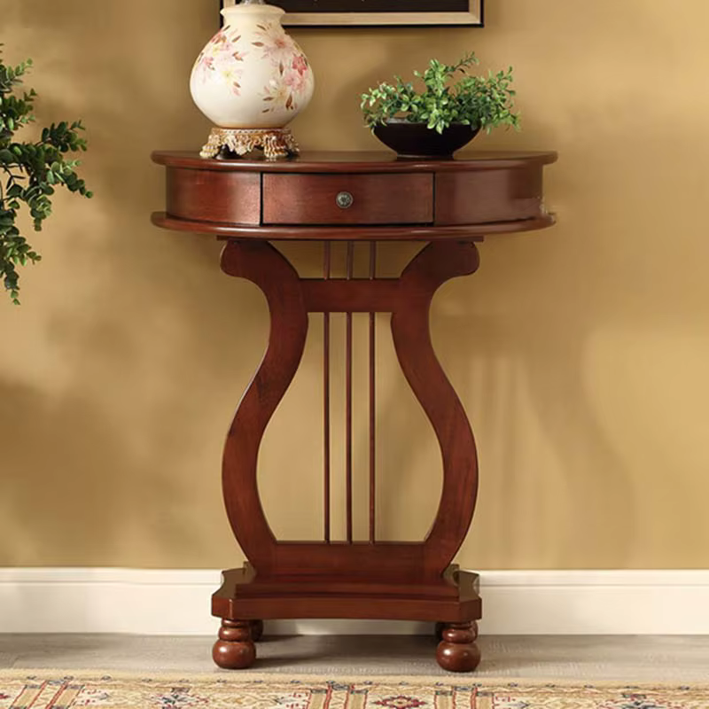 Table console rustique vintage
