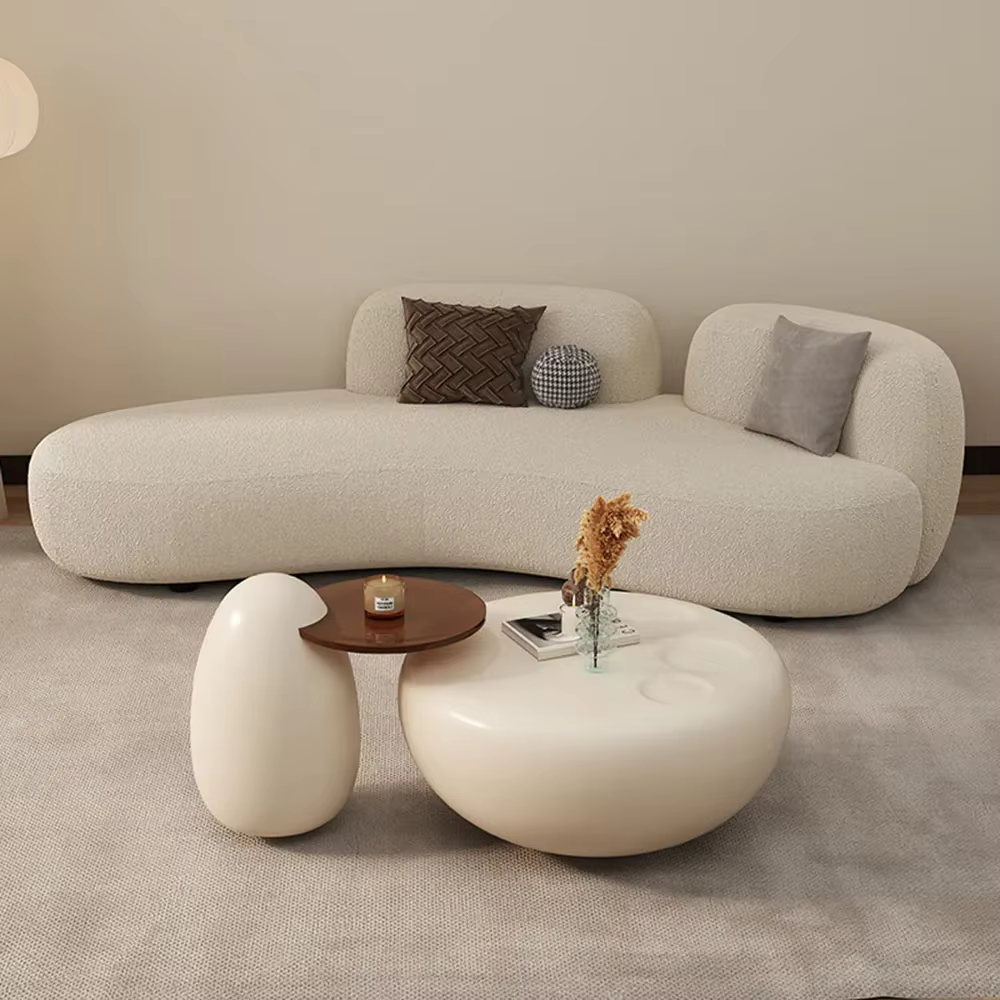 Canapé de salon luxueux et confortable