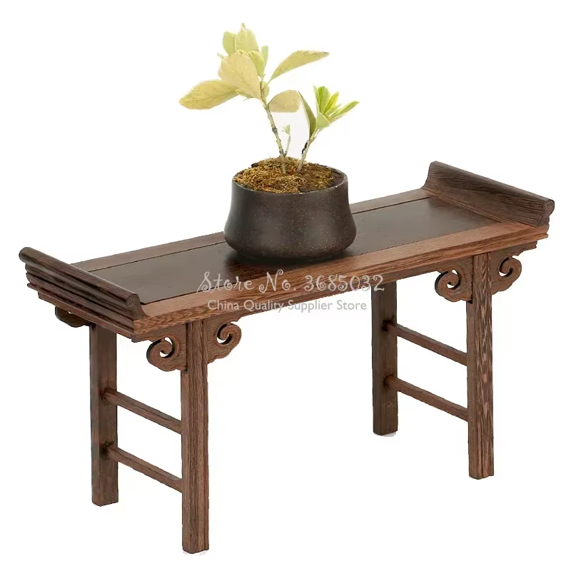 Table à thé basse chinoise séquoia