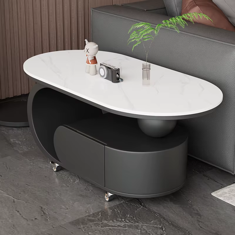 Table basse De beauté à la mode Tables basses nordiques modernes peu encombrantes meubles De maison européens portables Mesa De Centro Sala
