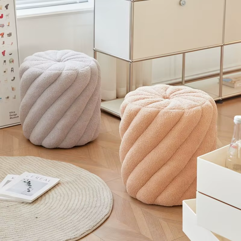 Tabouret Minimaliste de Luxe Français pour Entrée