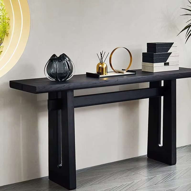 Wabi Sabi Table Console Vintage esthétique chinoise classique