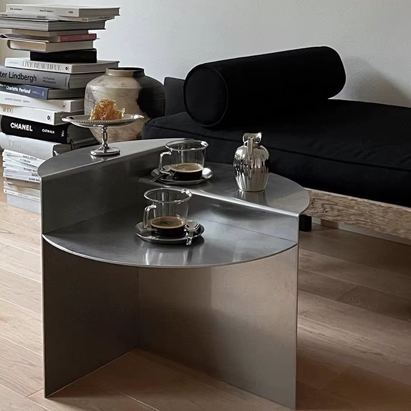 Table Basse ronde en métal
