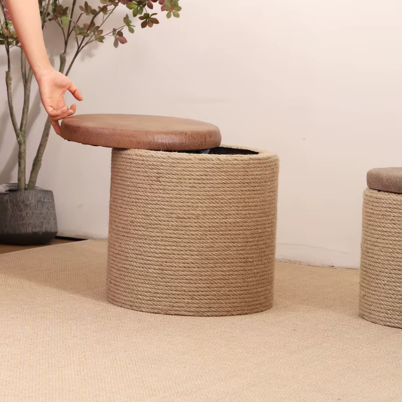 Futon de tissage de corde fait à la main