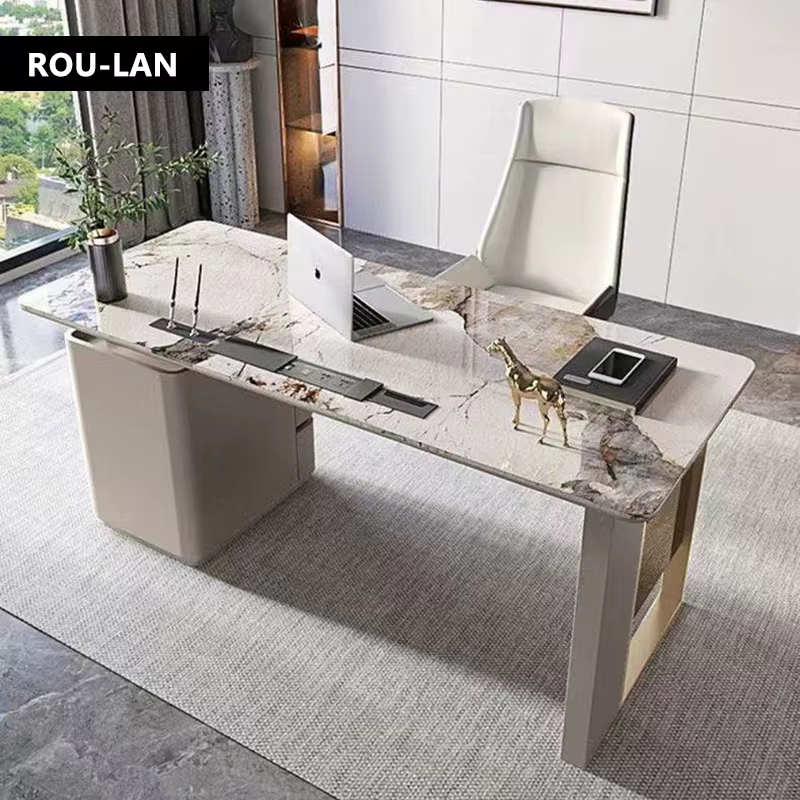 Bureau d'Écriture Minimaliste Moderne