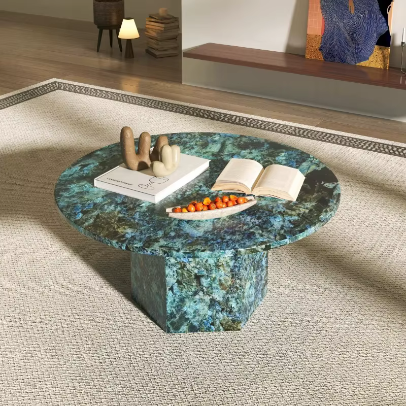 Table basse esthétique de luxe