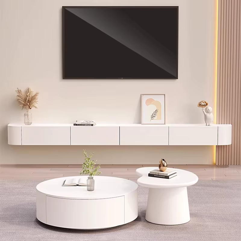 Mur Moun rustique Tv stands moderne nordique beauté à la mode Tv