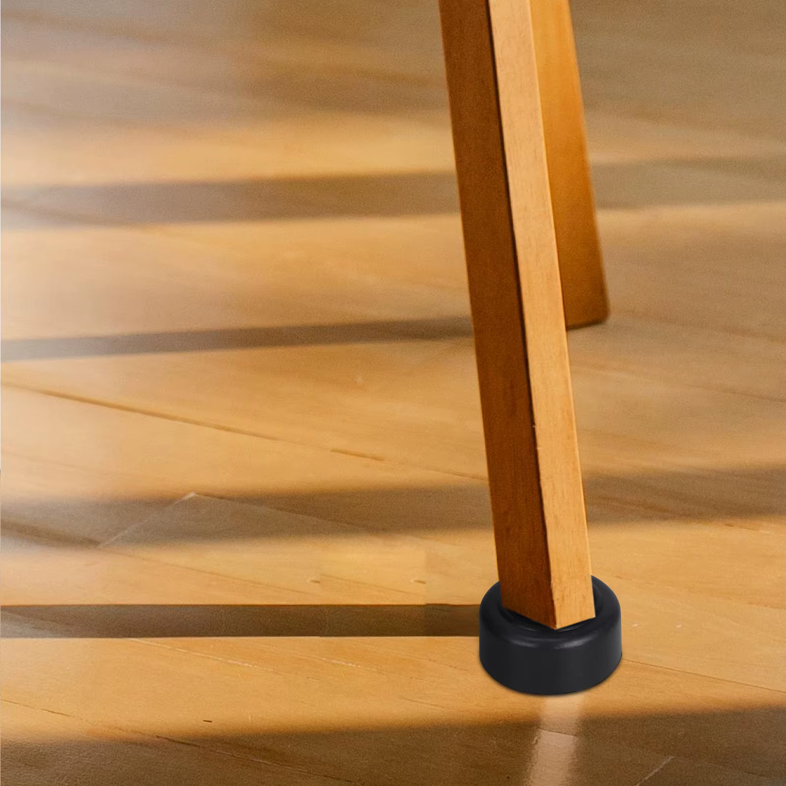 6 pièces noir 5Cm rond conique canapé jambes remplacement Durable vis dans les pieds de meubles pour canapés Tables armoires antidérapant