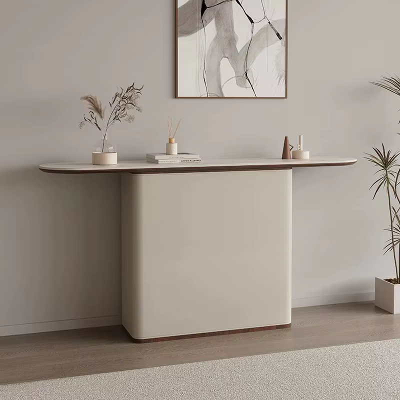 Table d'angle avec tiroirs