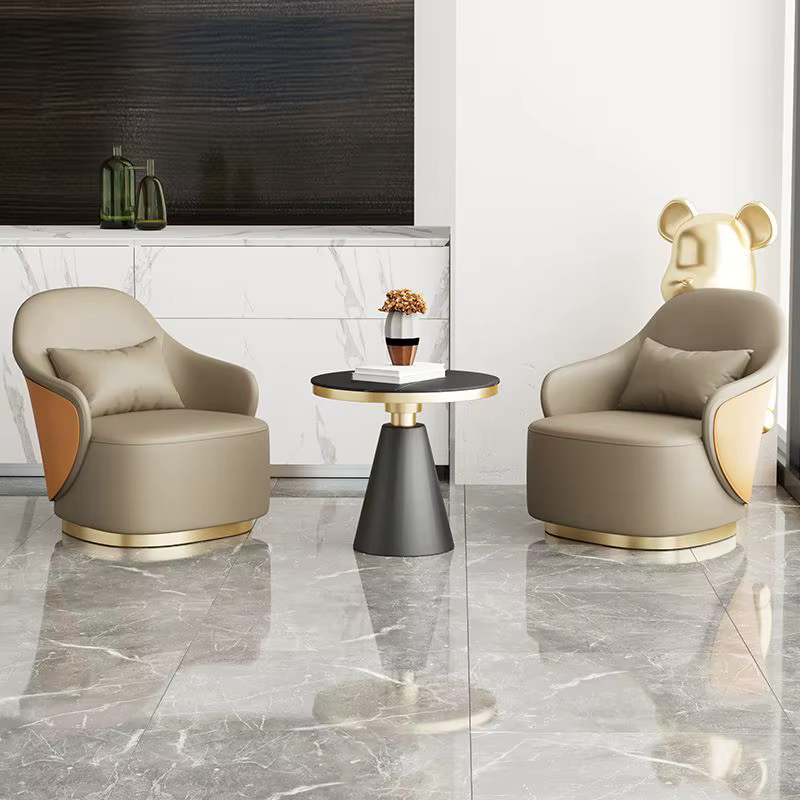 Fauteuil pivotant de luxe léger