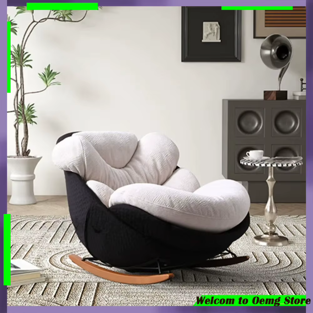Chaise à bascule de luxe avec soutien lombaire