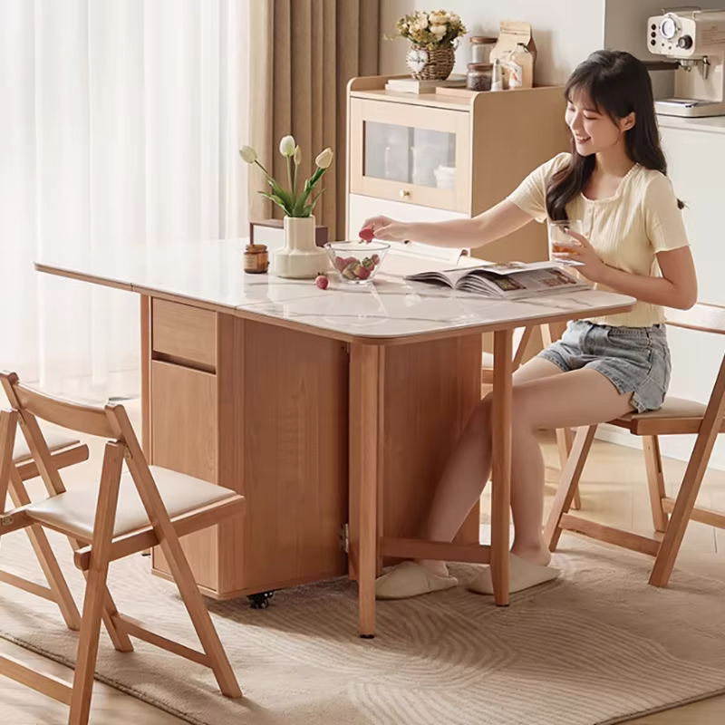 Tables à manger pliables du milieu du siècle